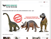 Tablet Screenshot of importliquidators.com